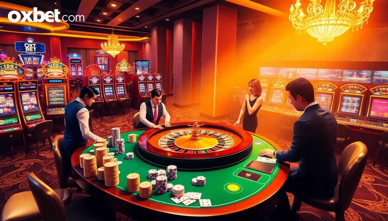 Experience the thrill of winning at oxbet com with luxury casino games and strategic gameplay.