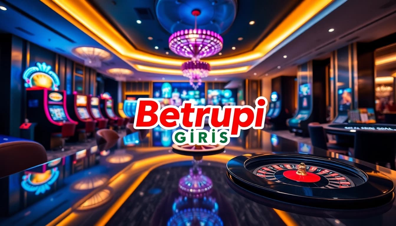 Betrupi Giriş ile güvenilir bahis ve eğlenceli oyun deneyimi yaşayın.