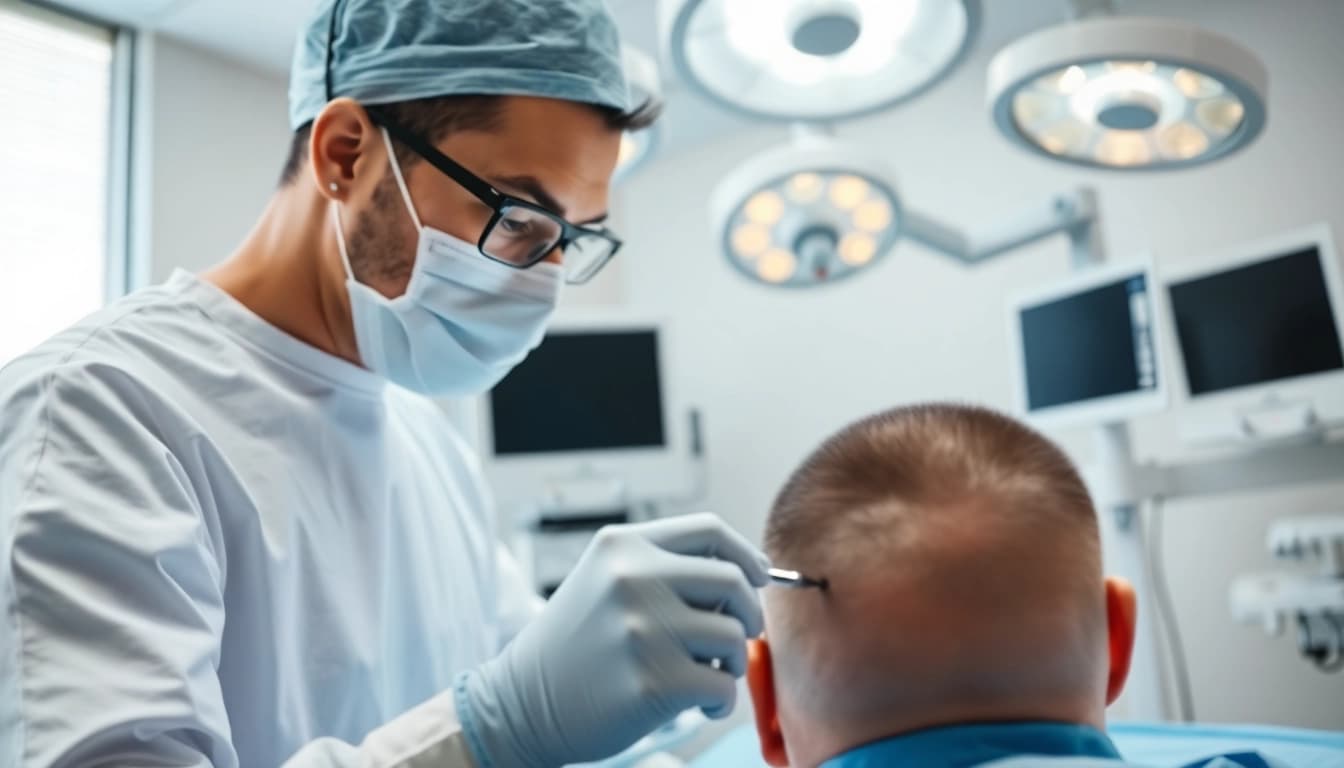 Haartransplantation Türkei in einer modernen Klinik von erfahrenem Chirurgen durchgeführt.