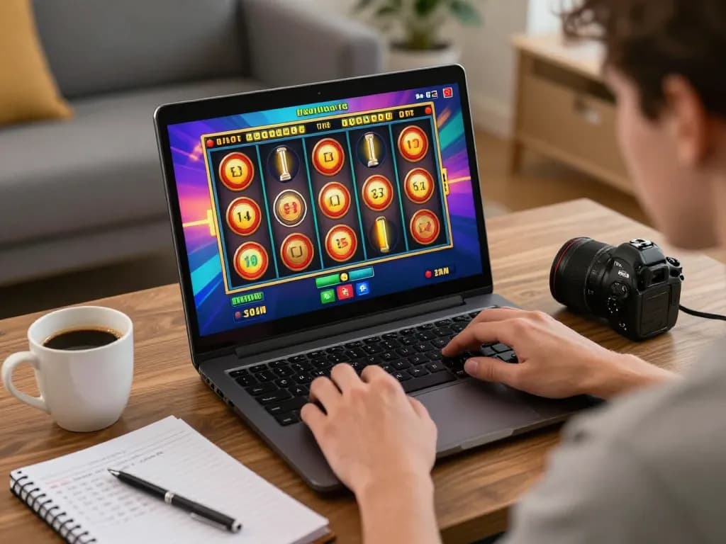 Experience thrilling slot deposit 10000 gameplay from the comfort of home amidst a cozy atmosphere