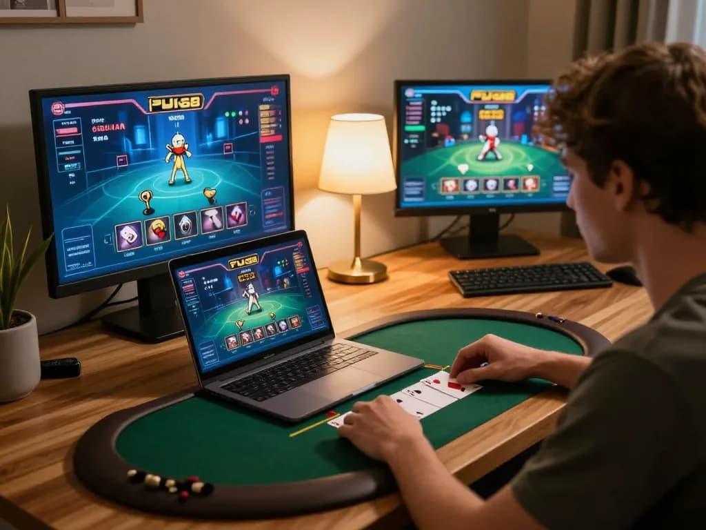 Immerse yourself in F168's online gaming experience, featuring engaging live dealer games at home.