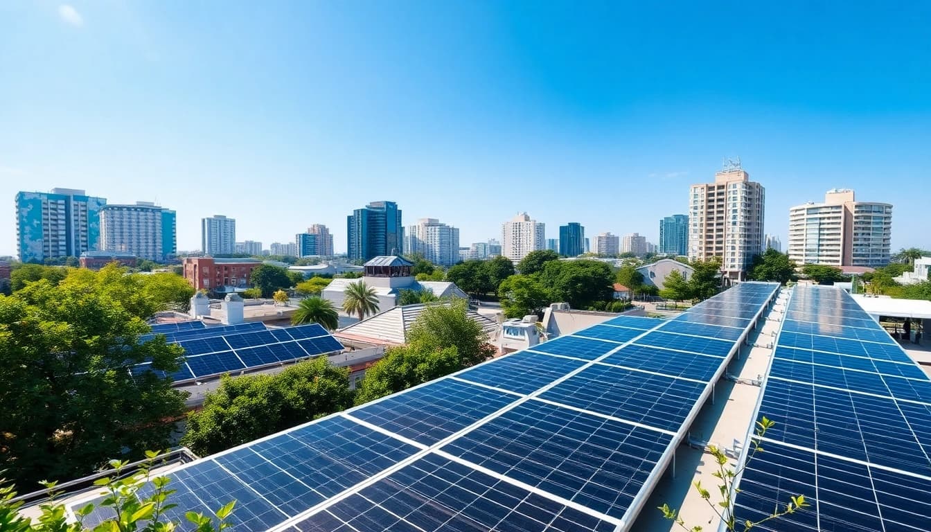 Solar Wien liefert moderne nachhaltige Energielösungen in urbanen Umgebungen.