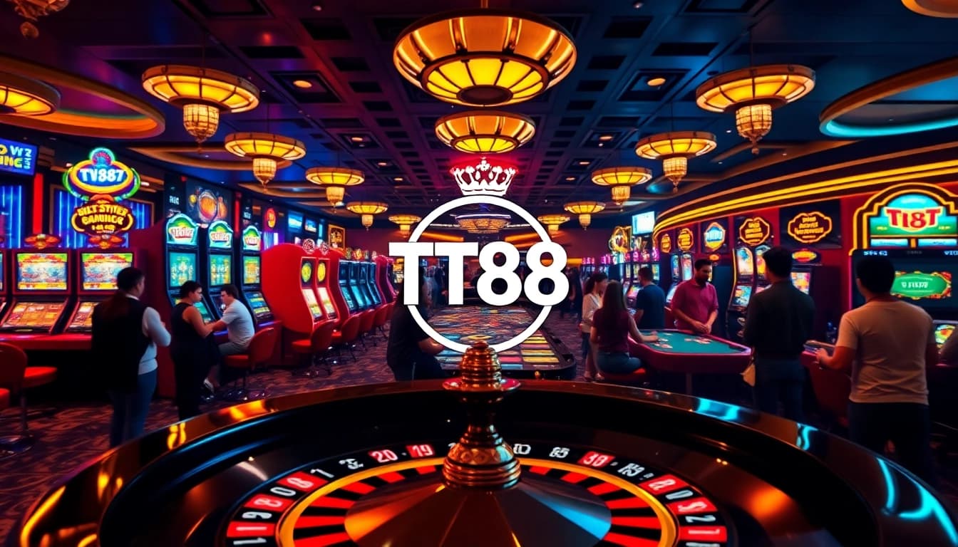 Experience the thrill of TT88 casino with vibrant slot machines and exciting gameplay.