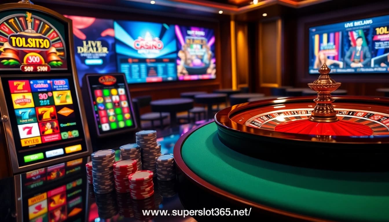 Engage with exciting slots and table games at https://www.superslot365.net/ featuring vibrant visuals and professional setups.