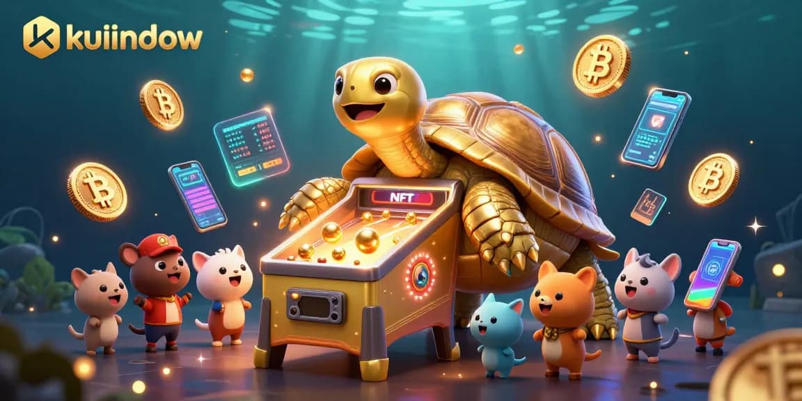 Engage with kuwindow's exciting gaming experience featuring the colossal golden tortoise pinball.