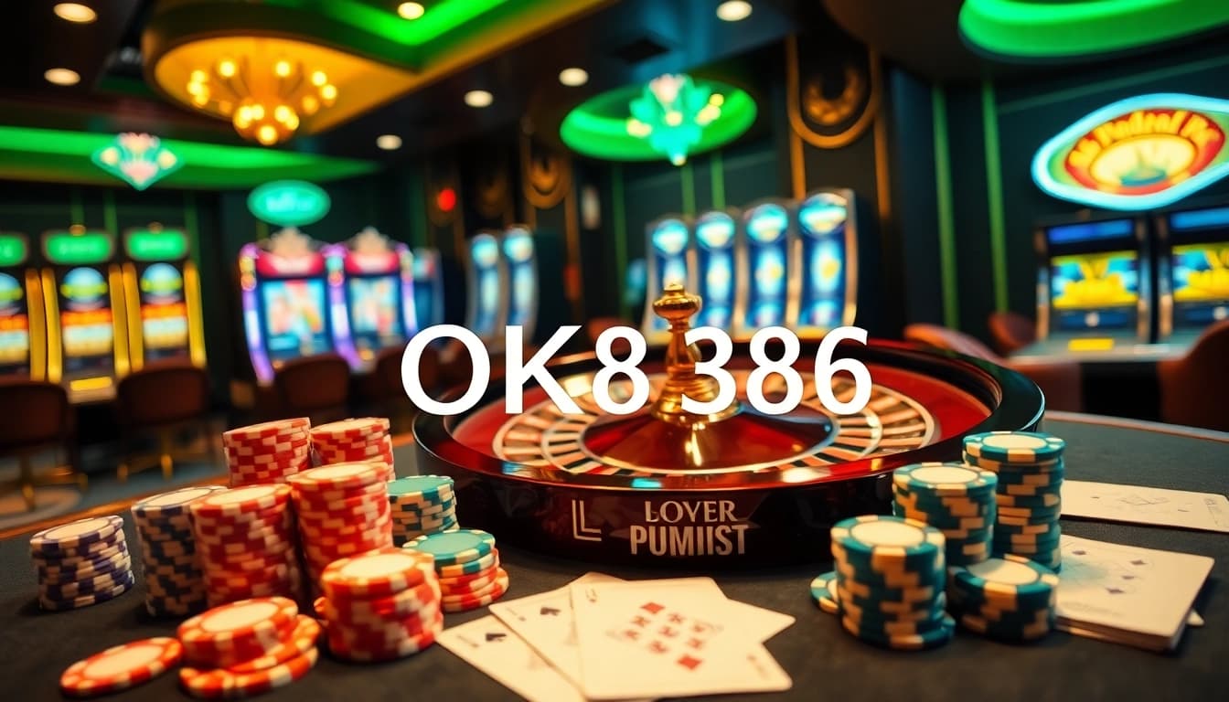 Experience the thrill of betting at OK8386 with vibrant casinos and exciting games.