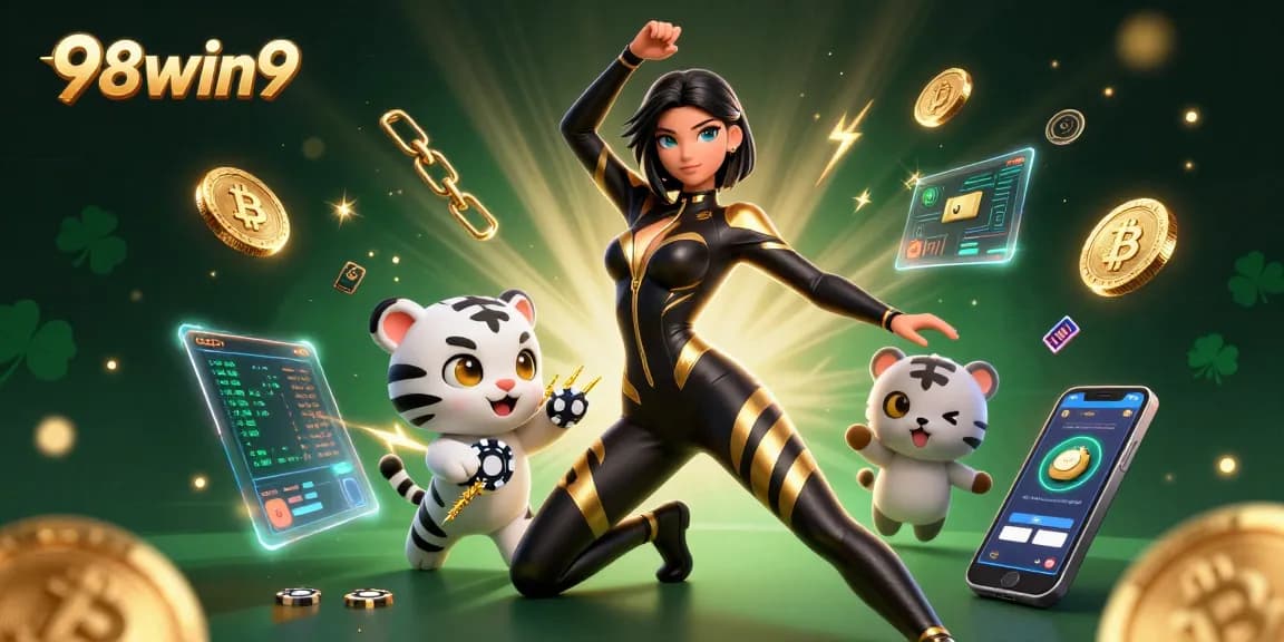 Experience thrilling action at 98win9 with a stunning scene of gaming excitement.