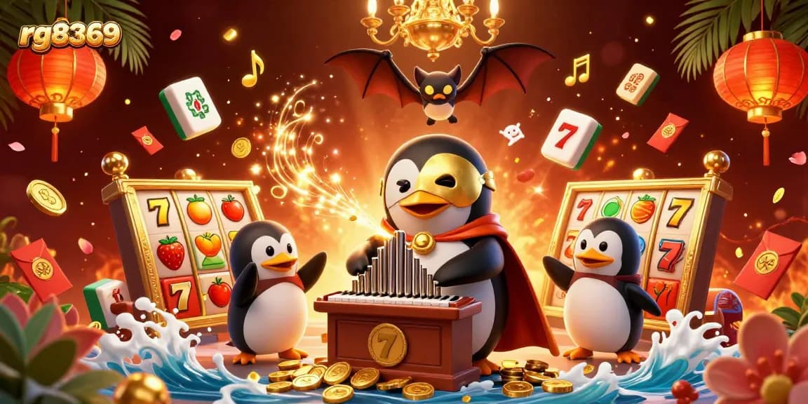 Engage with rg8369's thrilling slots and casino games through an exciting 3D illustration.