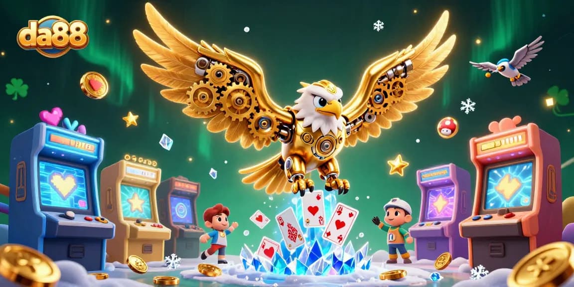Engage in thrilling gameplay with da88's vibrant world of holographic cards and dynamic characters.