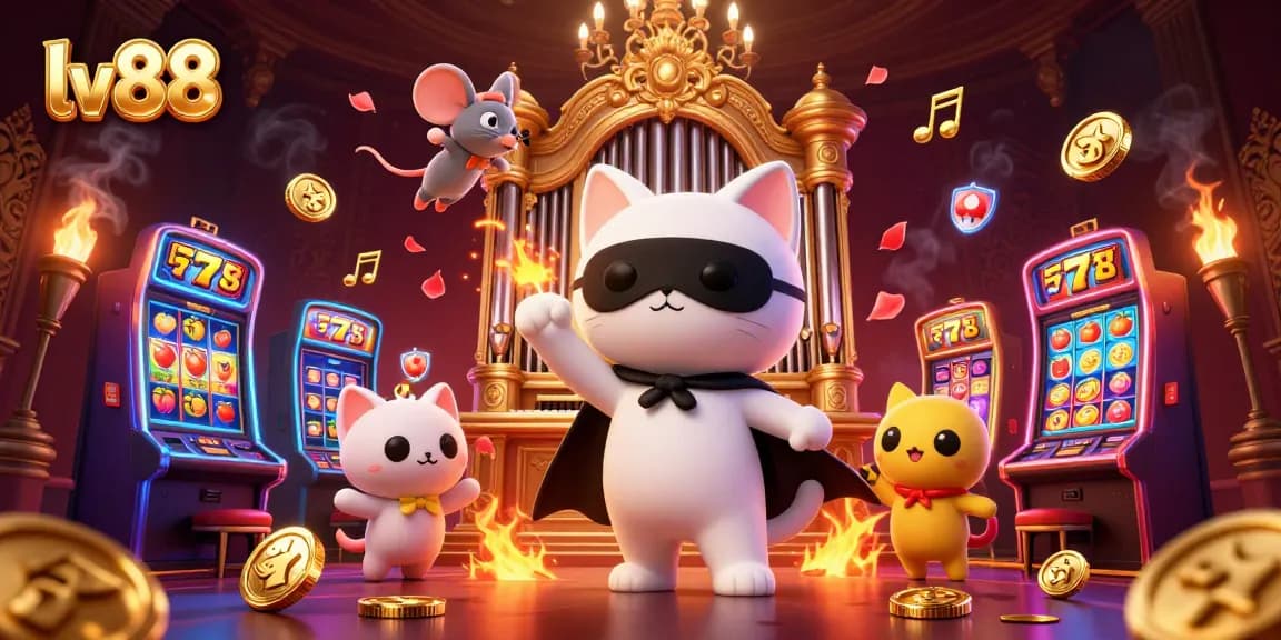 Experience thrilling slots and gameplay at lv88 with dazzling characters and vibrant game elements.