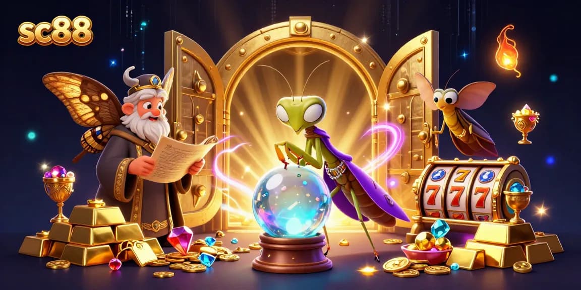 Experience the thrill of sc88 casino slots with vibrant characters and dynamic treasures.