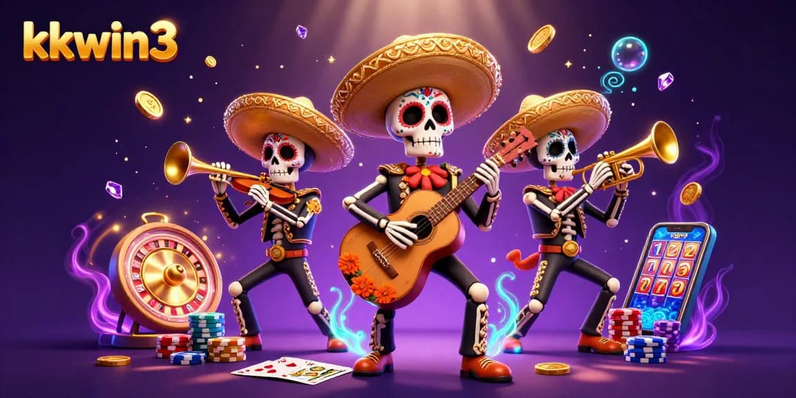 Engage with kkwin3 as a lively mariachi band brings gambling excitement to life.