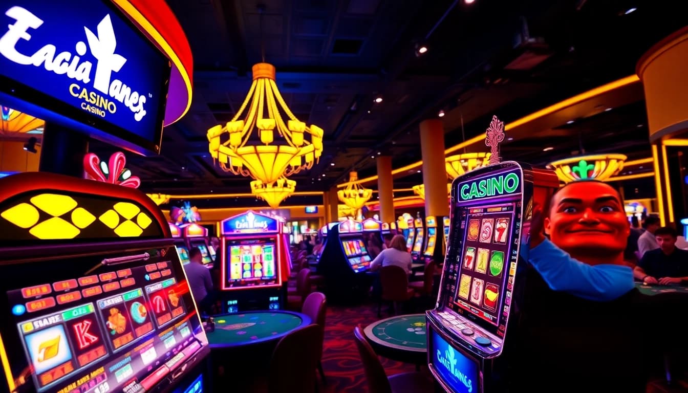 Erleben Sie das Ragnaro Casino mit aufregenden Spielen und einer lebhaften Atmosphäre.