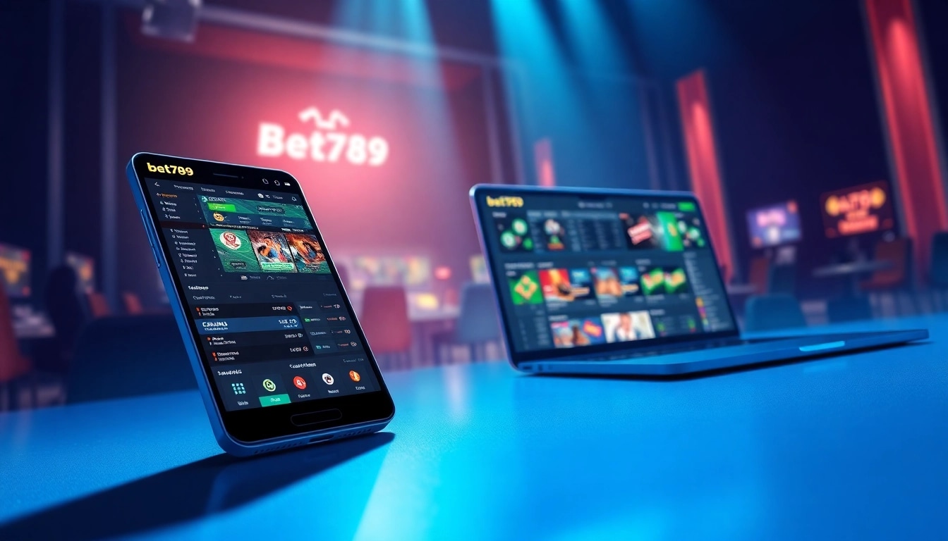 Dynamic online betting experience at bet789, showcasing interface and user engagement.