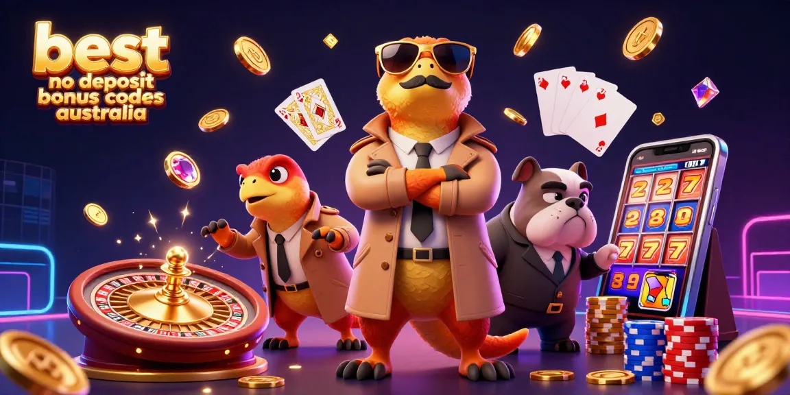 Claim the best no deposit bonus codes Australia with three raptors in disguise at a casino.