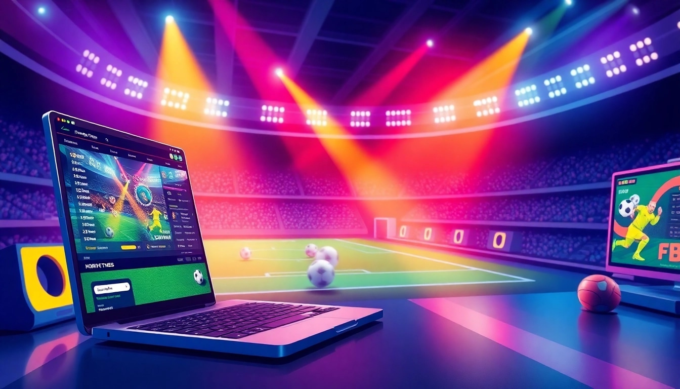 Discover online neue wettanbieter with an engaging betting interface showcased vividly.