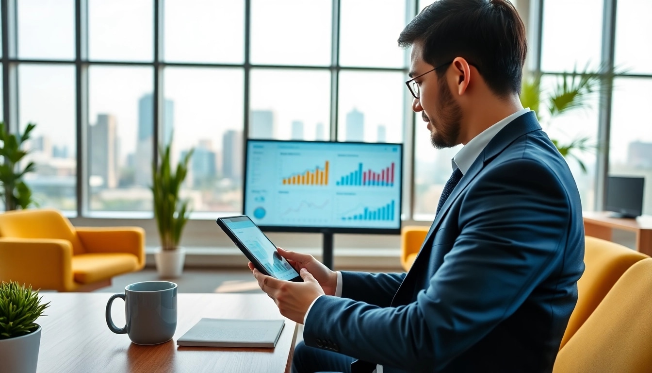 Tarifvergleich: Professioneller Tarifvergleich in einem modernen Büro.