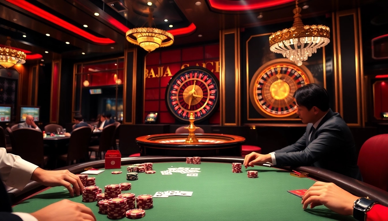 Experience the thrill of betting at MM88's luxurious casino table with poker chips and cards.