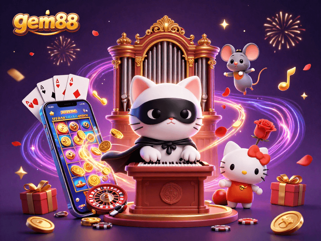 Experience thrilling gameplay with gem88's exciting casino action and vibrant graphics.