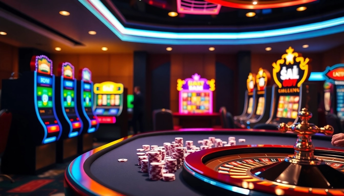 Engage with Link Luckywin uy tín at an elite online casino featuring vibrant gaming elements.