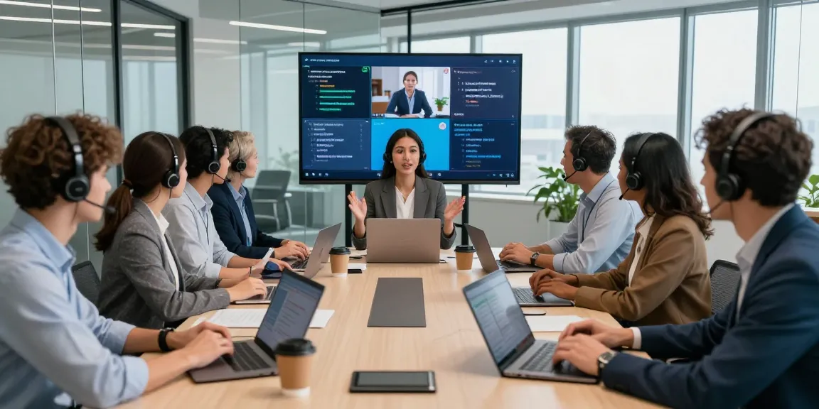 Professionelle virtuelle Übersetzungsbesprechung mit Transync AI für ins Deutsche übersetzen