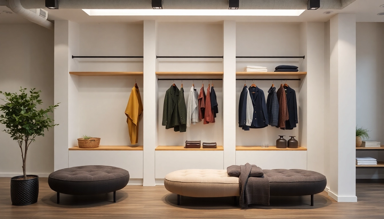 Kleiderbügel Großhändler showcasing diverse styles of quality hangers for retail settings.