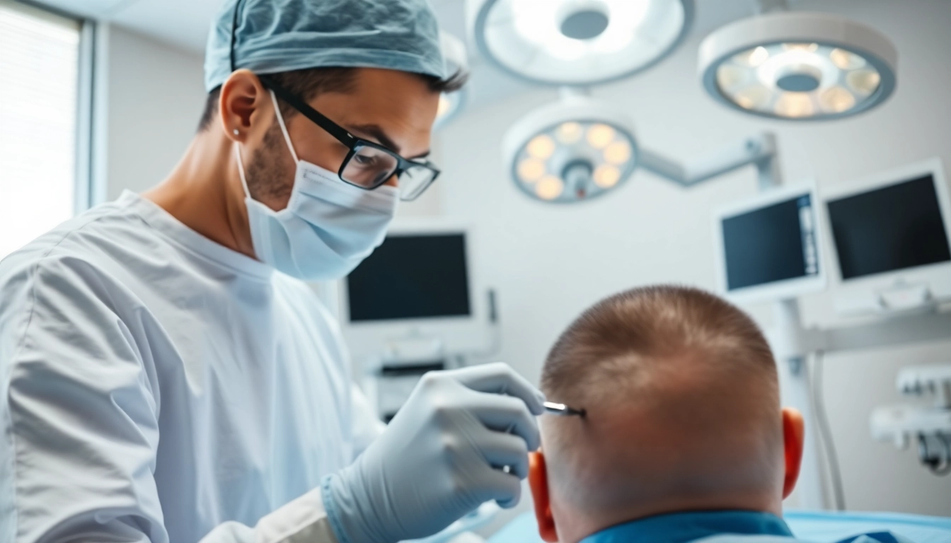 Haartransplantation Türkei in einer modernen Klinik von erfahrenem Chirurgen durchgeführt.