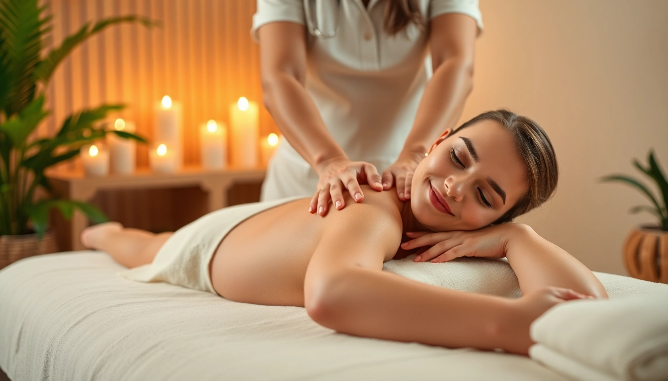 Genießen Sie eine entspannende erotische massage mit handentspannung in berlin in einem beruhigenden Spa-Ambiente.