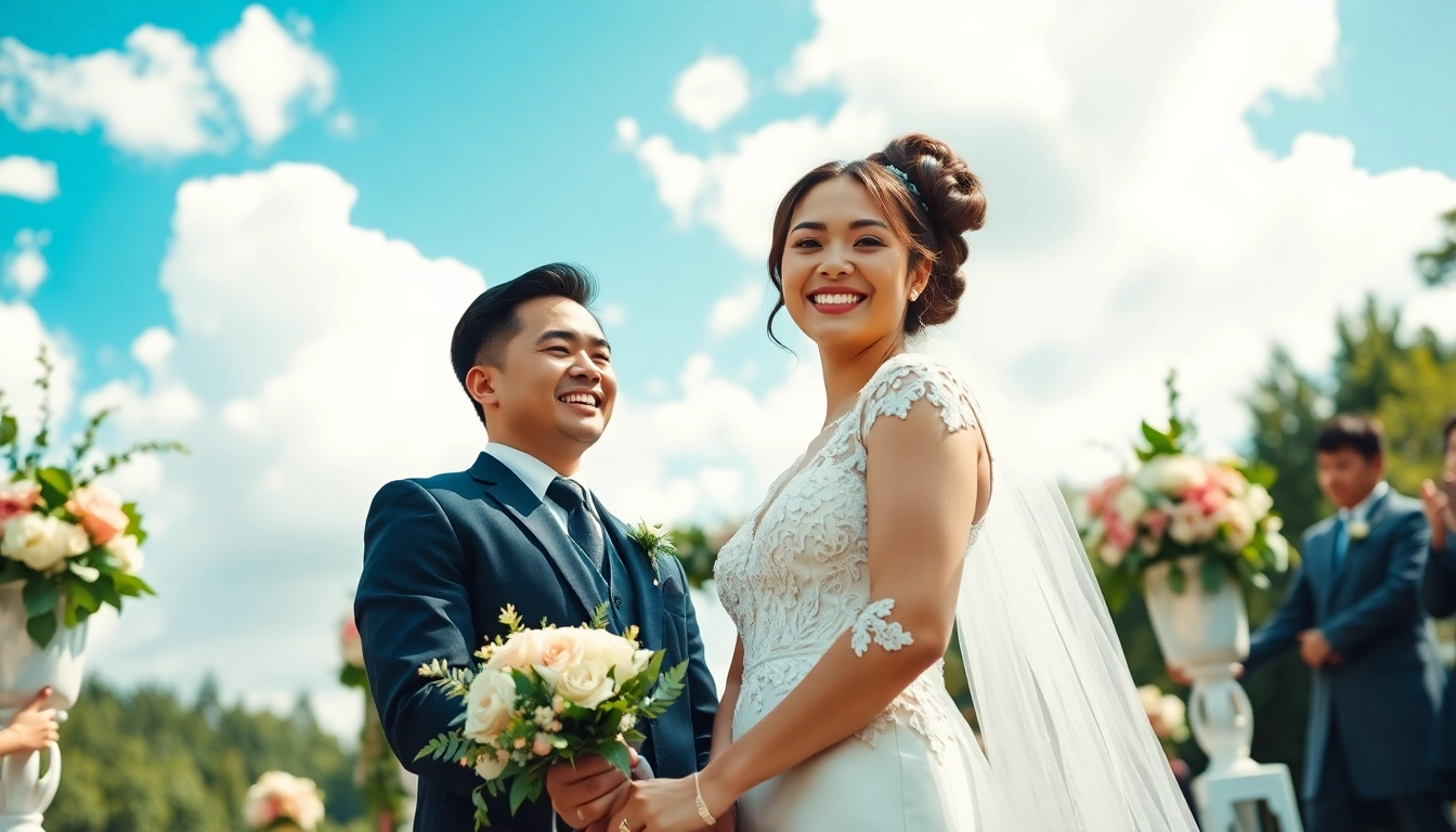 Hochzeitsfotograf Düsseldorf Yvonne Miss fängt ein emotionales Brautpaar bei der Zeremonie ein.