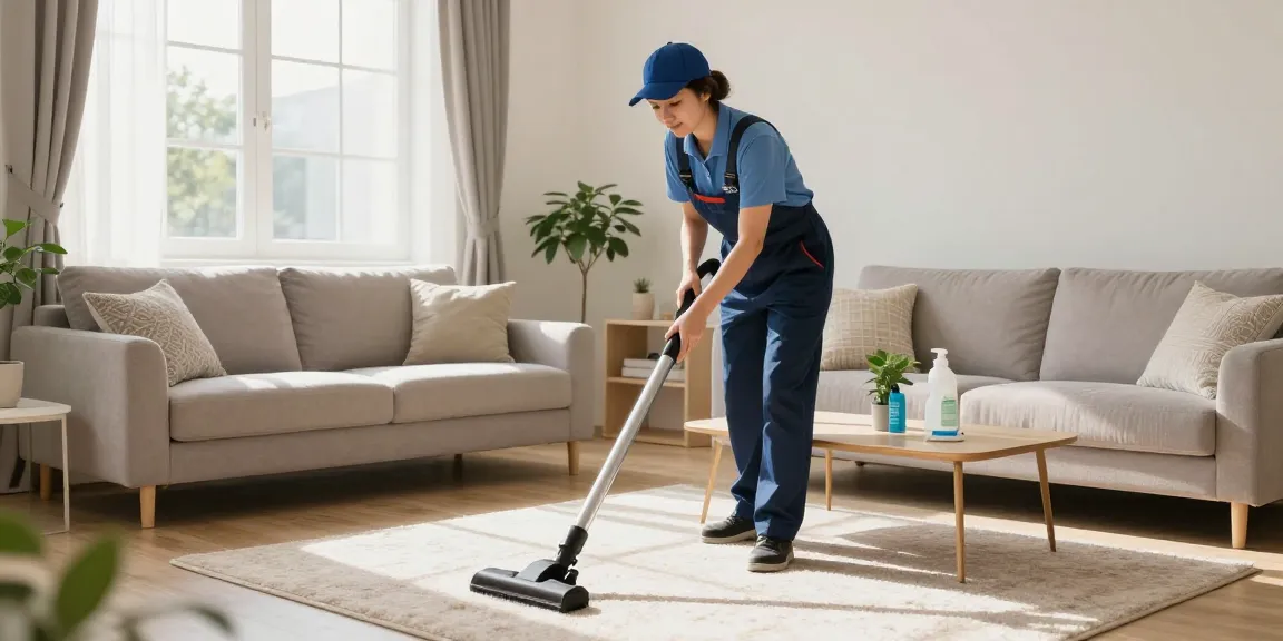 Residential cleaning scene with Skenda Reinigungen professionals ensuring quality wohnungsreinigung solothurn services.
