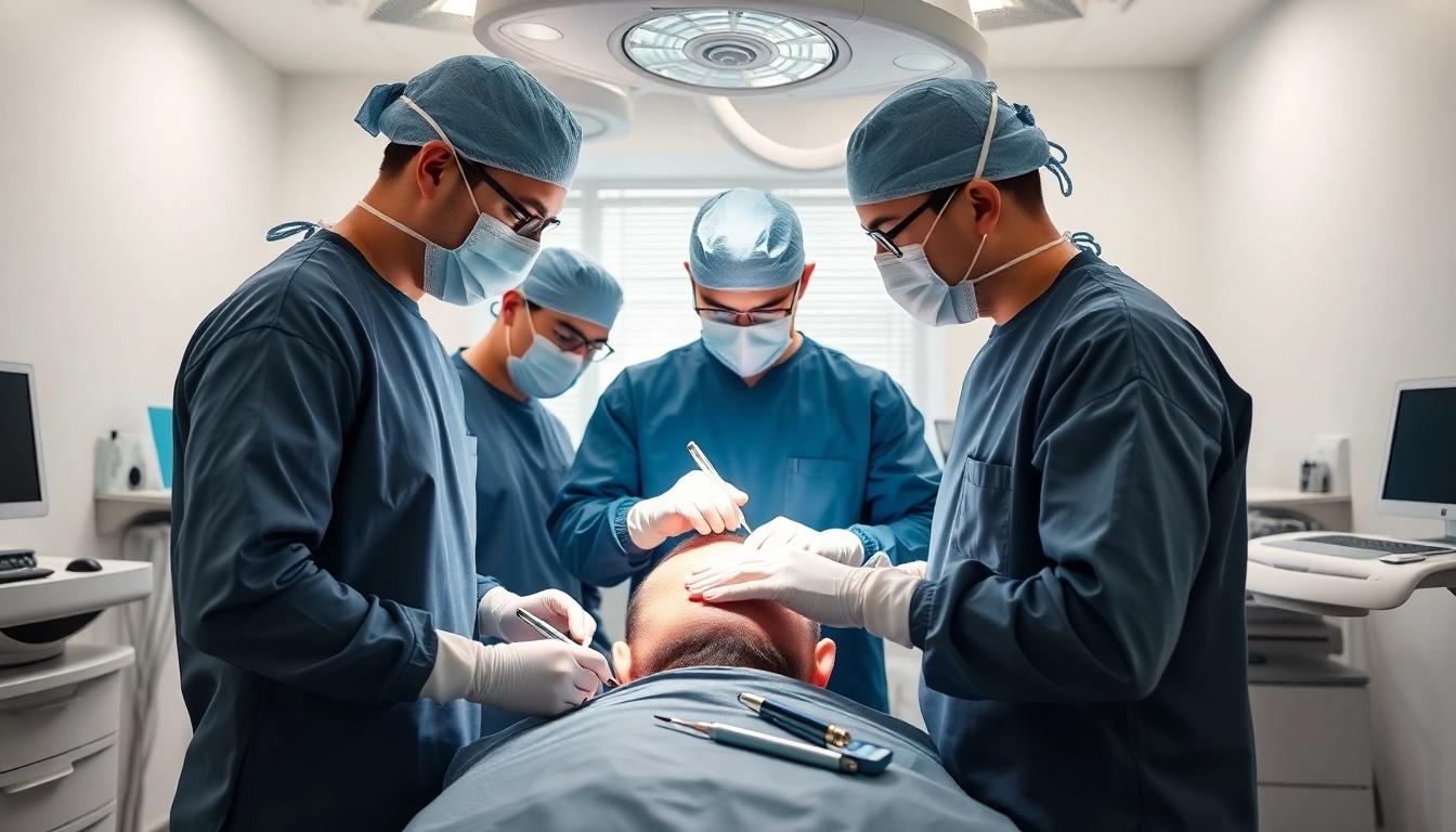 Verfahren der Haartransplantation Türkei in modernem Klinikambiente mit professionellen Ärzten.