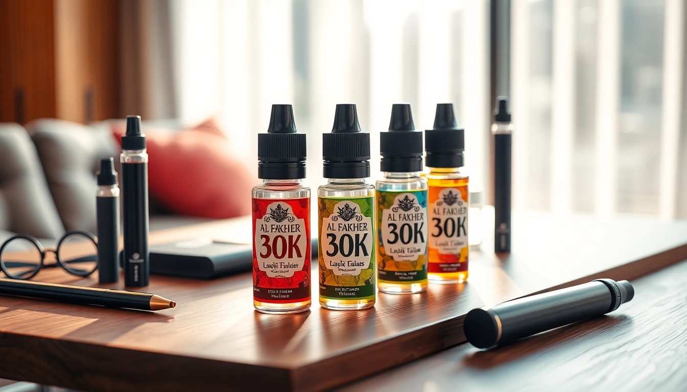 Erleben Sie Al Fakher 30K Aromen in einer einladenden und stilvollen Vape-Umgebung.