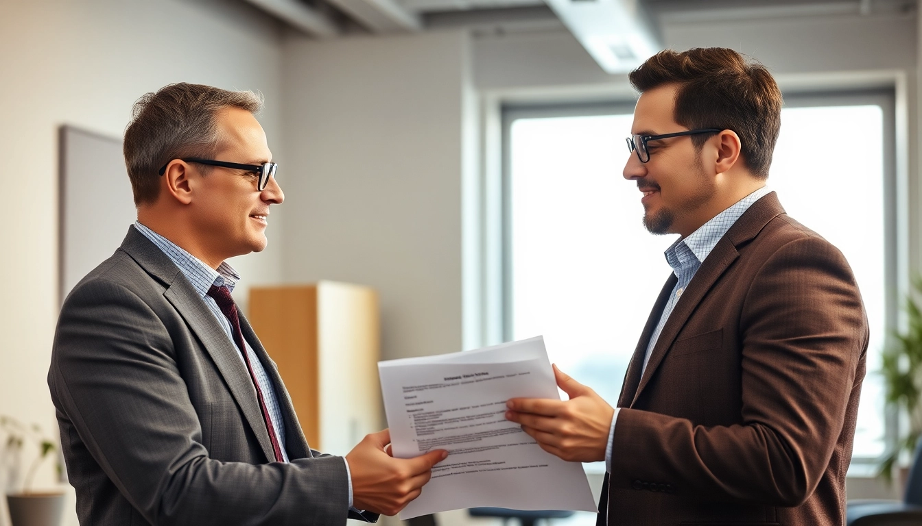 Headhunter führt ein intensives Gespräch mit einem potenziellen Kandidaten in einem modernen Büro.