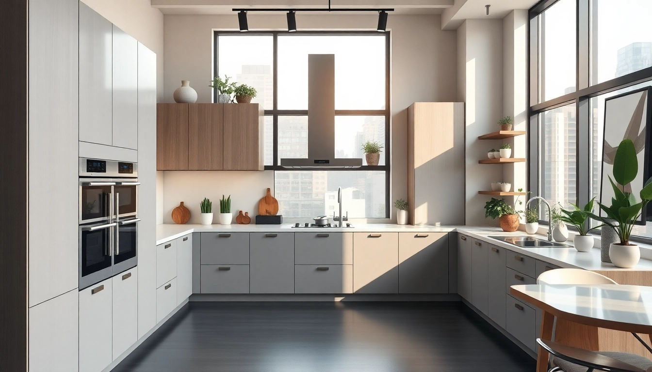 Küchenstudio in Frankfurt am Main mit modernem, eleganten Küchendesign und durchdachter Einrichtung.
