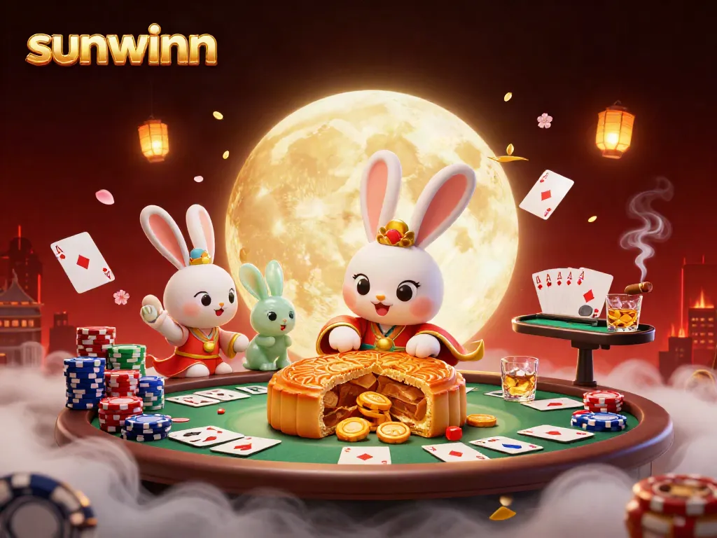 Experience thrilling poker action with sunwinn at this vibrant casino-themed illustration.