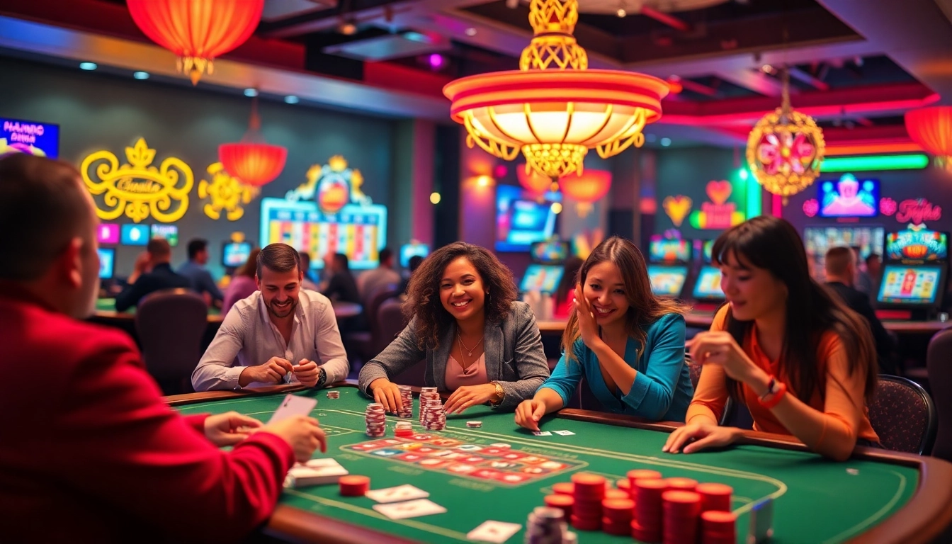 Win big with exciting casino bonus ohne einzahlung featuring vibrant games and lively players.