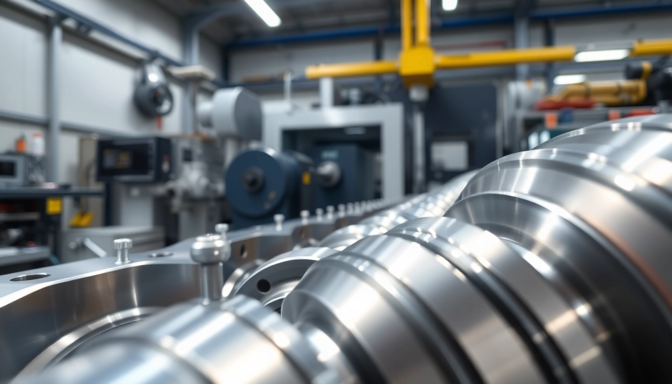 Drehteile präzise gefertigt in einer modernen Werkstatt mit hochwertigen Maschinen