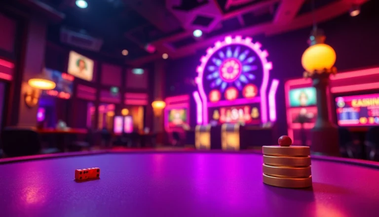 Online Casino Österreich: Spannende Spielszenen aus einem modernen Online-Casino mit aufregenden Grafiken und einer einladenden Atmosphäre.