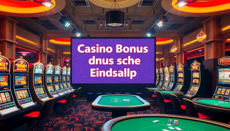Experience the excitement of casino bonus ohne einzahlung deutschland with vibrant slot machines and engaging games.