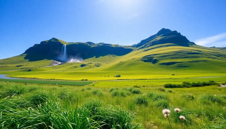 Entdecken Sie die spektakuläre Schönheit Islands während einer Reise nach Island, erblicken Sie beeindruckende Wasserfälle und Geysire in atemberaubender Landschaft.