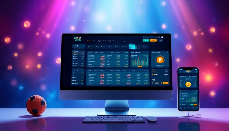 Discover a user-friendly Bitcoin betting website interface designed for seamless sports betting.