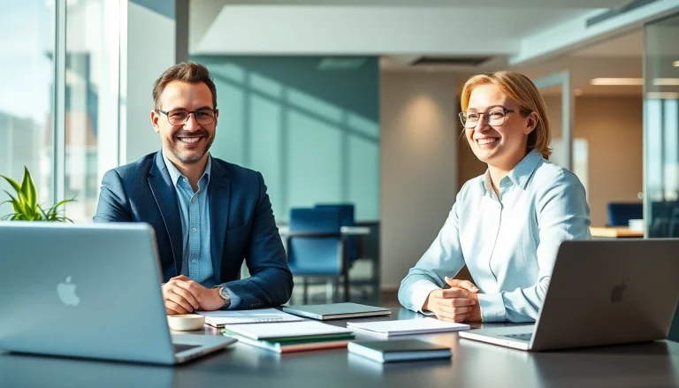 Headhunter Monchengladbach in a professional office engaging with a candidate.