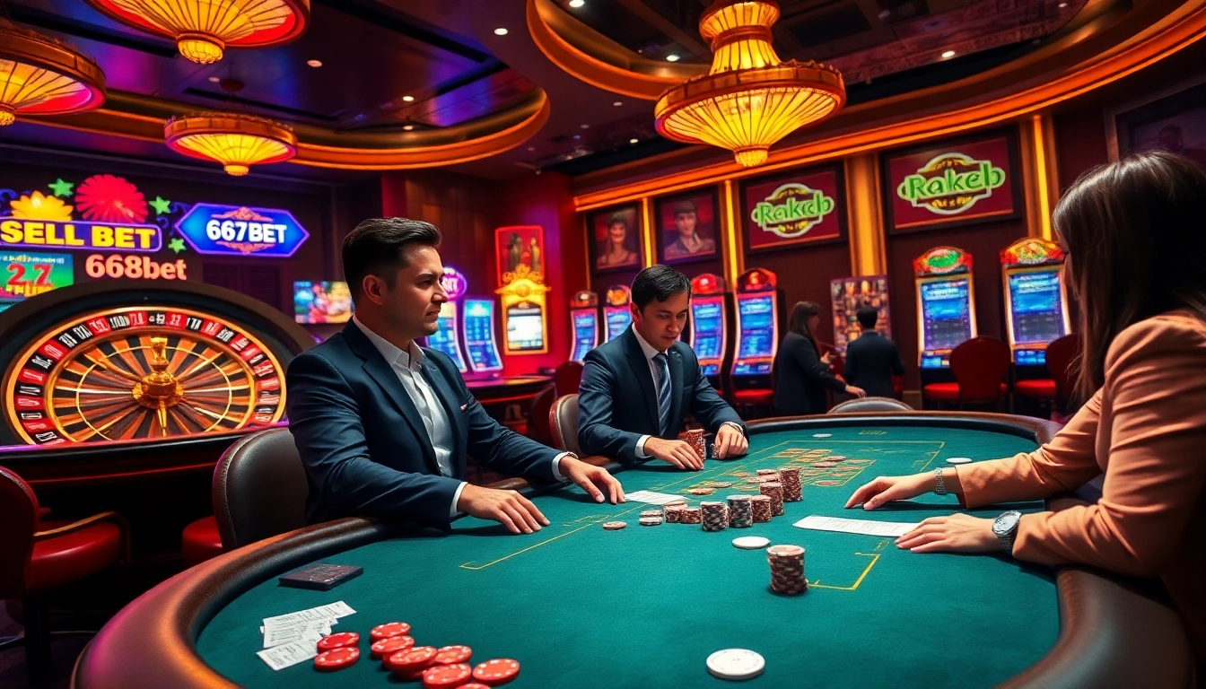 Experience the excitement of 667bet with vibrant casino action featuring poker, roulette, and colorful slots.