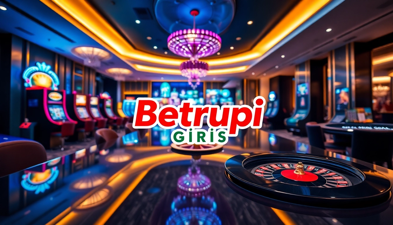 Betrupi Giriş ile güvenilir bahis ve eğlenceli oyun deneyimi yaşayın.