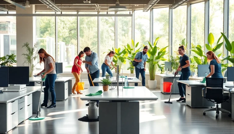 Büroreinigung Berlin: Expert cleaning team providing professional office cleaning services in Berlin.