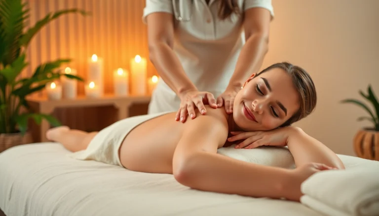 Genießen Sie eine entspannende erotische massage mit handentspannung in berlin in einem beruhigenden Spa-Ambiente.