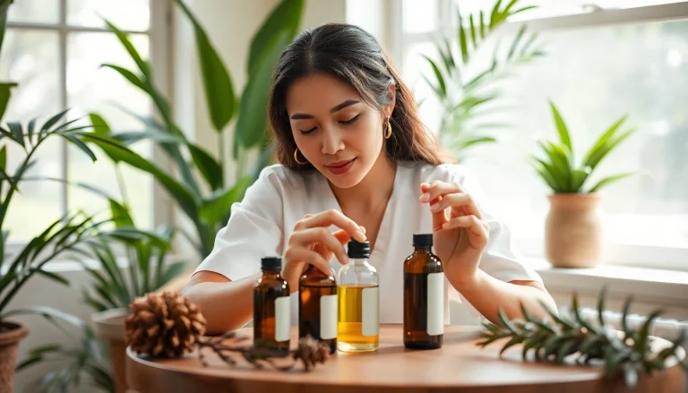 Aktivierung der doTERRA Mitgliedschaft durch hochwertige ätherische Öle in einem entspannenden Spa-Umfeld.