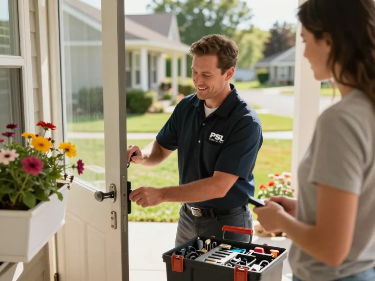 Trustworthy locksmith services by PSL Lock and Key for home security