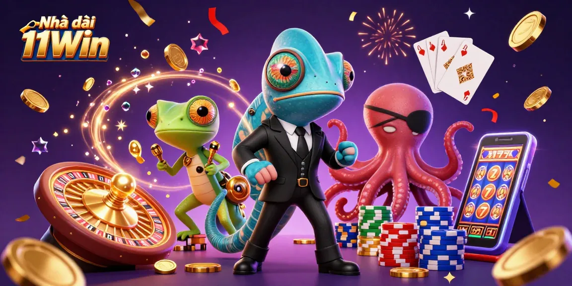 Experience the thrill at Nhà cái 11Win with vibrant games, secret agents, and dazzling rewards.